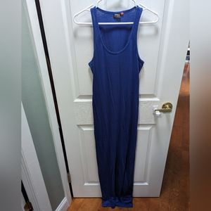 Cotton Racerback Maxi Dress